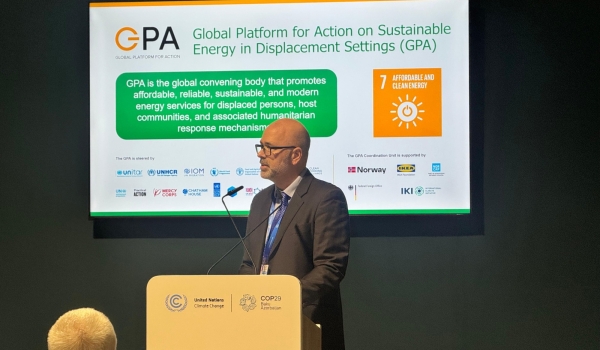 De-Risking Energy Investment in Displacement Settings: GPA at COP 29 in Baku