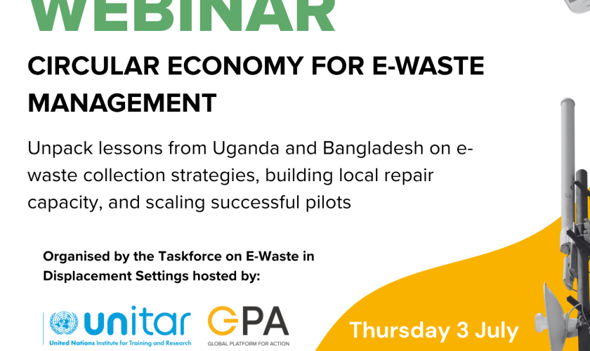 Circular Economy for E-Waste Management: Local Repair of Solar Products in Displacement Settings