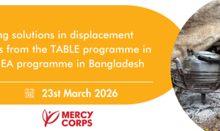 Testing e-cooking solutions in displacement settings: Insights from the TABLE programme in Ethiopia and THEA programme in Bangladesh